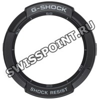Черный рант корпуса часов Casio 10353429 для часов Casio G-1200D-1A, G-1250BD-1A, GW-3000B-2A, GW-3000D-1A, GW-3500BD-1A