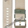 Зеленый текстильный ремешок Tissot T604045328 / T610045360, 22/22, с пряжкой, для часов TISSOT Gent XL Swissmatic T116.407.37.091.00
