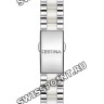 Стальной браслет Certina C605016645 c белыми керамическими вставками для часов Certina DS First C014.217, C014.235