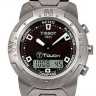 Замок браслета Tissot T631015850, титановый, неполированный, для часов Tissot T-Touch Z351, Z352, Z353