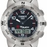 Замок браслета Tissot T631015850, титановый, неполированный, для часов Tissot T-Touch Z351, Z352, Z353