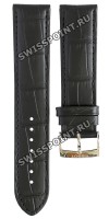 Черный кожаный ремешок Tissot T600041838, теленок, 21/20, стальная пряжка, для часов Tissot Every Time T109.610