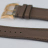 Коричневый сатиновый ремешок Tissot T600035079, 23/18, с вырезом, розовая пряжка, для часов Tissot T2 T090.310, T090310A