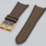 Коричневый сатиновый ремешок Tissot T600035079, 23/18, с вырезом, розовая пряжка, для часов Tissot T2 T090.310, T090310A