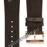 Коричневый сатиновый ремешок Tissot T600035079, 23/18, с вырезом, розовая пряжка, для часов Tissot T2 T090.310, T090310A