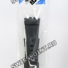 Черный полимерный ремешок Casio 10400807 для часов Casio BGD-140-1A, BG-6903-1