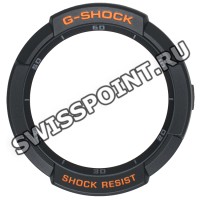 Черный рант корпуса часов Casio 10353458 для часов Casio G-1200B-1A, GW-3000B-1A