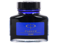 Флакон с синими чернилами для перьевых ручек Parker Quink, Z13 / АРТИКУЛ: S0037470 (№ 25)