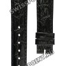 Черный кожаный ремешок Longines L682101141, теленок, 16/14, без замка, для часов Longines La Grande Classique