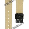 Черный кожаный ремешок Longines L682101141, теленок, 16/14, без замка, для часов Longines La Grande Classique
