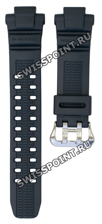 Синий полимерный ремешок Casio 10482069 для часов Casio GW-3500B-2A