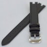 Черный кожаный ремешок Tissot T600035187, теленок, 12/12, с вырезом, стальная пряжка, для часов Tissot Pinky T084.210, T084210A