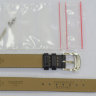 Черный кожаный ремешок Tissot T600035187, теленок, 12/12, с вырезом, стальная пряжка, для часов Tissot Pinky T084.210, T084210A