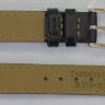 Черный кожаный ремешок Tissot T600035187, теленок, 12/12, с вырезом, стальная пряжка, для часов Tissot Pinky T084.210, T084210A