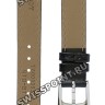 Черный кожаный ремешок Tissot T600035187, теленок, 12/12, с вырезом, стальная пряжка, для часов Tissot Pinky T084.210, T084210A