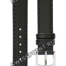 Черный кожаный ремешок Tissot T600035187, теленок, 12/12, с вырезом, стальная пряжка, для часов Tissot Pinky T084.210, T084210A