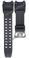 Черный полимерный ремешок Casio 10615196 для часов Casio GR-B100-1A2