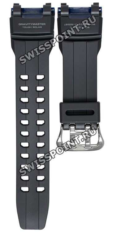 Черный полимерный ремешок Casio 10615196 для часов Casio GR-B100-1A2