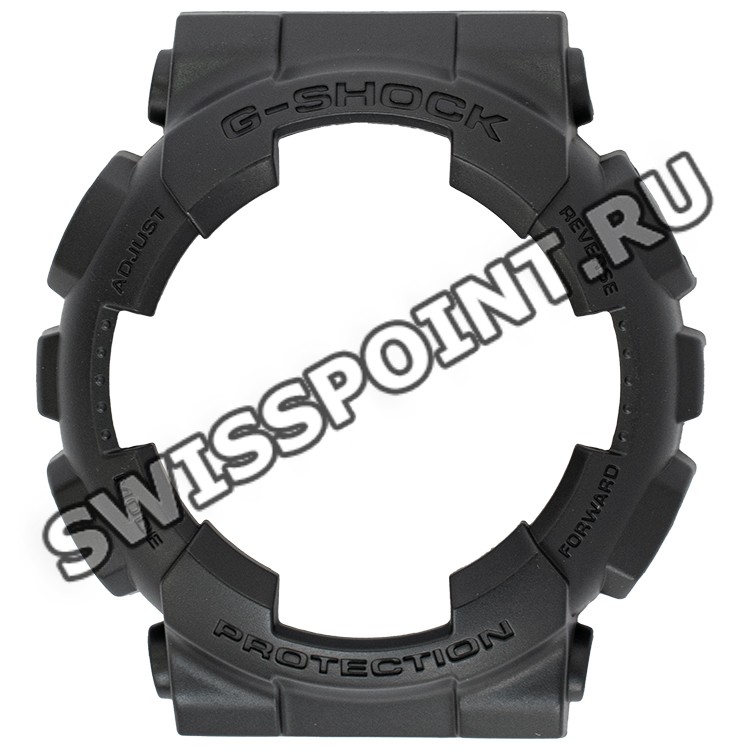 Черный рант корпуса часов Casio 10358741 для часов Casio GA-100-1A1, GA-100C-1A3, GA-100C-1A4, GA-120BB-1A, GD-101NS-1, GA-100BBN-1A, GA-140BMC-1A