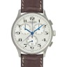 Коричневый кожаный ремешок Longines L682104348, 21/18, без замка, для часов Longines Olympic Collection L2.649.4, L2.650.4
