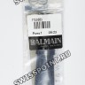 Синий кожаный ремешок Balmain B1720383, 19/14, с фигурным вырезом 6,5 мм, без замка, для часов Balmain 5980