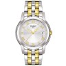 Двухцветное стальное звено браслета Tissot T613027309, сталь/жёлтый, для часов Tissot Ballade III T031.410.22.033.00, T031.410.22.053.00