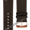 Коричневый кожаный ремешок Tissot T600041656, теленок, 22/20, для часов Tissot Chrono XL Classic T116.617.36.057.01