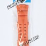 Оранжевый полимерный ремешок Casio 10370830 для часов Casio GW-3000M-4A