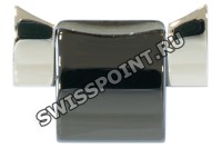 Стальное керамическое конечное звено Tissot T660027474 для черного керамического браслета часов Tissot T-Trend Cera T064.210