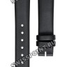 Черный сатиновый ремешок Balmain B1730235, 14/12, с вырезом 4 мм, без замка, для часов Balmain Embrace 3070, 3071, 3075, 3079