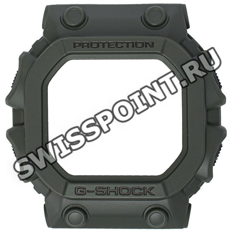 Зеленый рант корпуса часов Casio 10403756 для часов Casio GX-56KG-3, GXW-56KG-3
