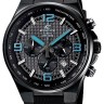 Черный полимерный ремешок Casio 10404335 для часов Casio EFR-515PB-1A2, EFR-515PB-1A9