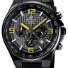 Черный полимерный ремешок Casio 10404335 для часов Casio EFR-515PB-1A2, EFR-515PB-1A9