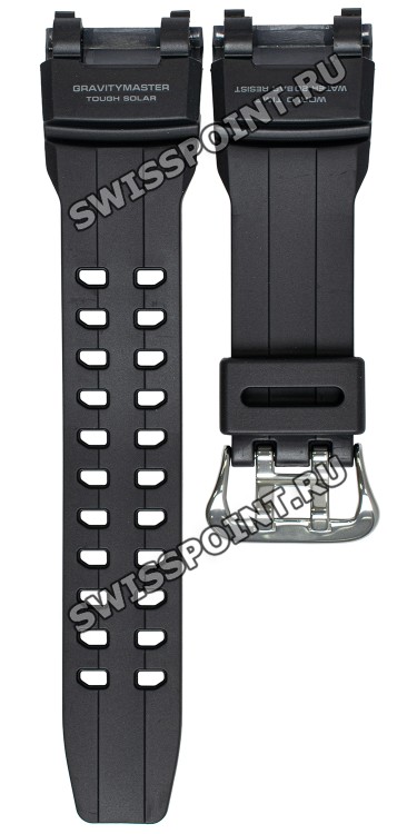 Черный полимерный ремешок Casio 10615197 для часов Casio GR-B100-1A3