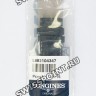 Синий кожаный ремешок Longines, L682104347, 21/18, без замка, для часов Longines Olympic Collection L2.649.4, L2.650.4