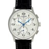 Синий кожаный ремешок Longines, L682104347, 21/18, без замка, для часов Longines Olympic Collection L2.649.4, L2.650.4