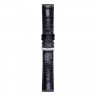 Синий кожаный ремешок Tissot T600042895 / T610042897, теленок, 22/20, стальная пряжка, для часов Tissot Chrono XL T116.617