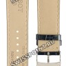 Синий кожаный ремешок Tissot T600042895 / T610042897, теленок, 22/20, стальная пряжка, для часов Tissot Chrono XL T116.617