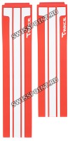 Красный силиконовый ремешок Tissot T610032625, без замка, для часов Tissot T-Race T048.417, T048.427