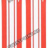 Красный силиконовый ремешок Tissot T610032625, без замка, для часов Tissot T-Race T048.417, T048.427