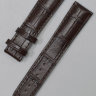 Коричневый кожаный ремешок для часов Certina C610016528 имитация крокодила, 20/18, без замка, для часов Certina DS First C014.407, C014407A