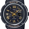 Черный полимерный ремешок Casio 10408301 для часов Casio BGA-150-1B, BGA-150F-1A, BGA-150FL-1A, BGA-150LE-1B, BGA-150ST-1A, BGA-151-1B