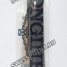 Черный кожаный ремешок Longines L682106064, 19/18, без замка, для часов Longines Evidenza L2.656.0, L2.656.4