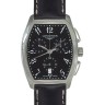 Черный кожаный ремешок Longines L682106064, 19/18, без замка, для часов Longines Evidenza L2.656.0, L2.656.4