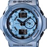 Синий полимерный ремешок Casio 10412965 для часов Casio GA-150A-2A