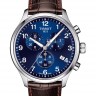 Коричневый кожаный ремешок Tissot T600041655, теленок, 22/20, стальная пряжка, для часов Tissot Chrono XL Classic T116.617.16.037.00, T116.617.16.047.00, T116.617.16.297.00