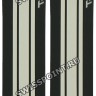 Черно-белый силиконовый ремешок Tissot T610032626, без замка, для часов Tissot T-Race T048.417, T048.427