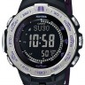 Фиолетовый полимерный ремешок Casio 10504380 для часов Casio PRW-3100-6