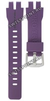 Фиолетовый полимерный ремешок Casio 10504380 для часов Casio PRW-3100-6