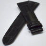 Черный кожаный ремешок Certina C610016529, 20/18, без замка, для часов Certina DS First C014.407, C014407A